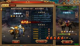 拿什么追 傲天网页游戏天书世界坐骑
